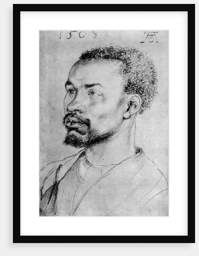 Portrait of a Negro by Albrecht Dürer