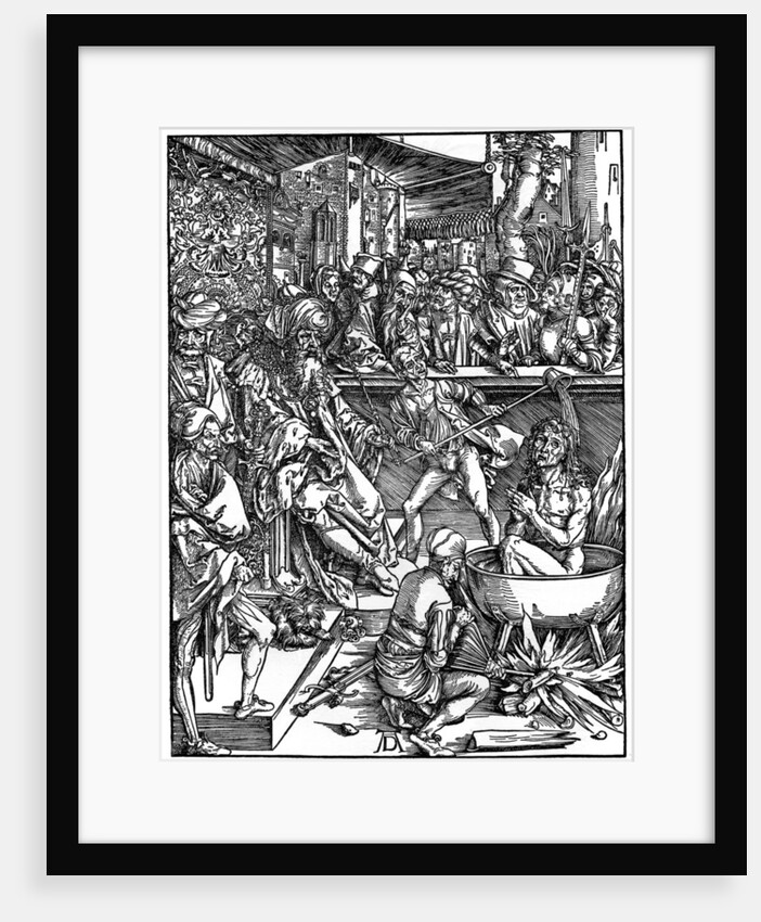 The Torture of St John the Evangelist by Albrecht Dürer