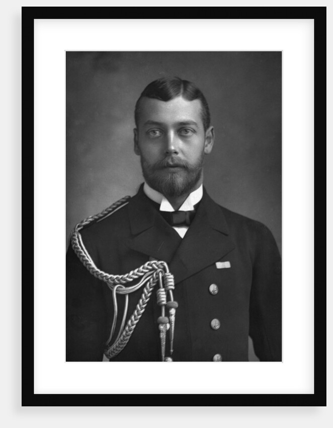 Prince George, the Prince of Wales and future King George V by W&D Downey