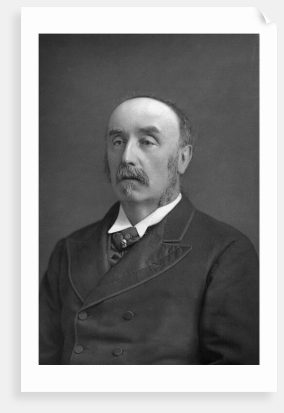 Lewis Morris, British poet by W&D Downey