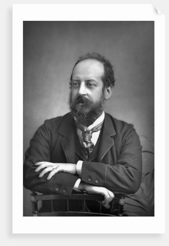 Sir James Dromgole Linton (1840-1916), English painter by W&D Downey