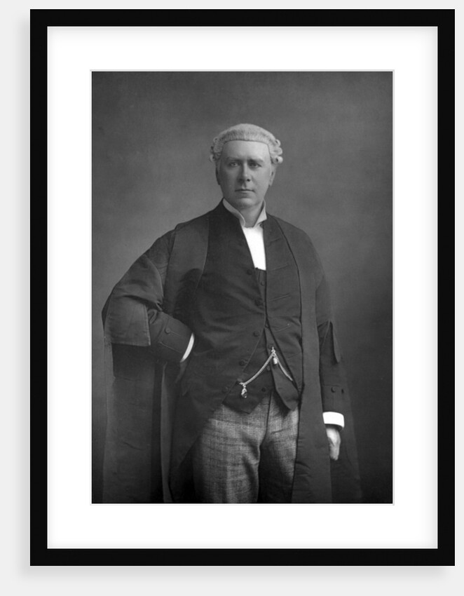 Frank Lockwood (1846-1897), English lawyer and politician by W&D Downey
