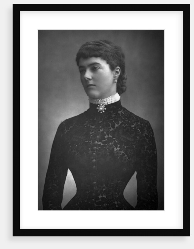 Georgiana, Countess of Dudley by W&D Downey