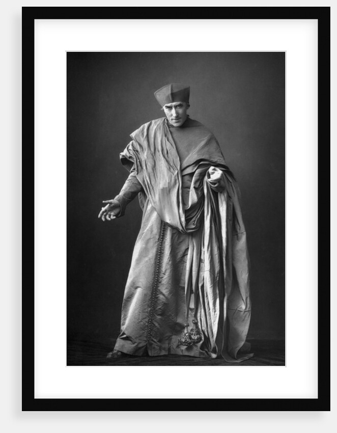 Henry Irving (1838-1905), English actor by W&D Downey