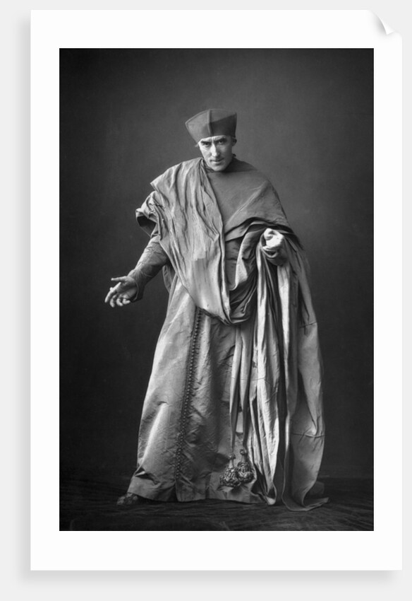 Henry Irving (1838-1905), English actor by W&D Downey