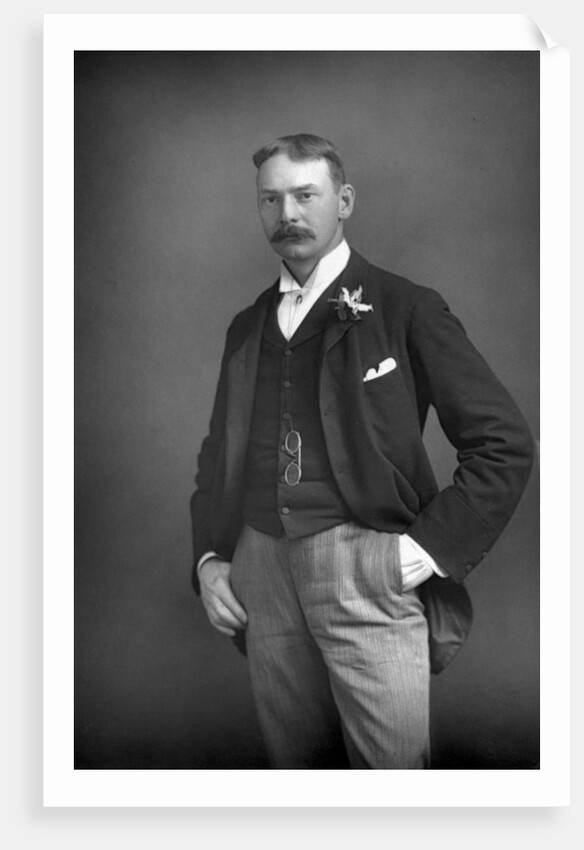Jerome K. Jerome (1859-1927), English author by W&D Downey