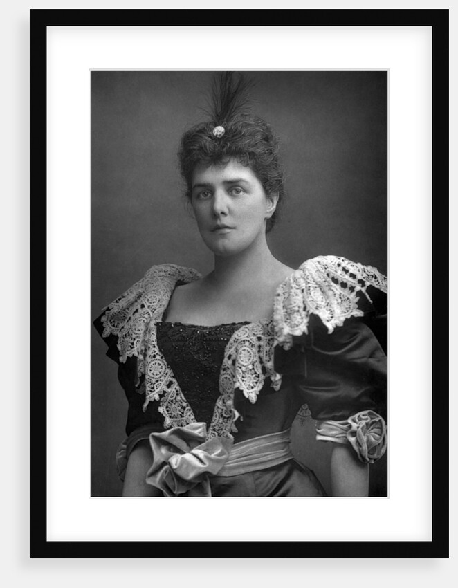 Lady Randolph Churchill (1854-1921), American society beauty by W&D Downey