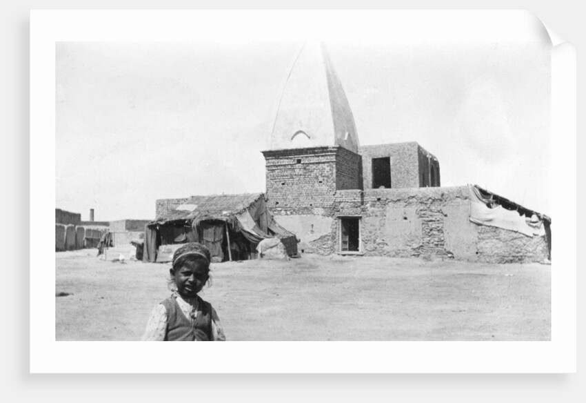 A temple in Nowshera, India by Anonymous