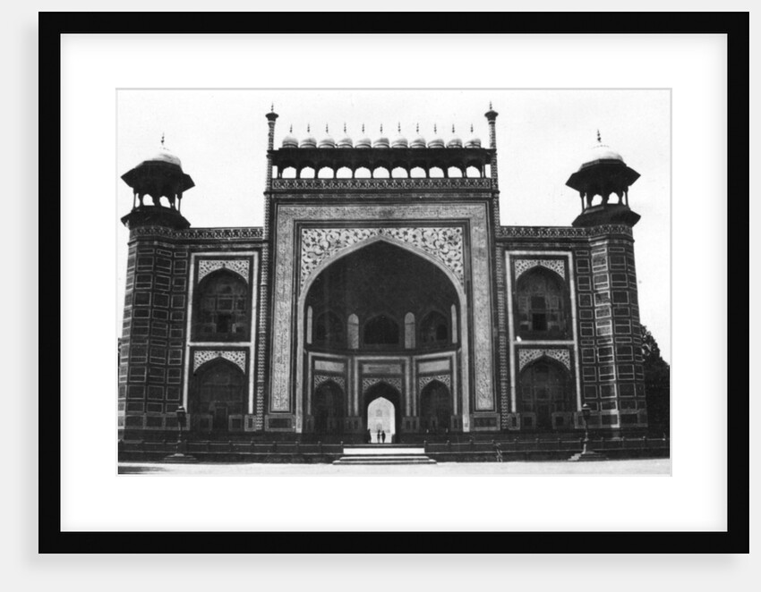 Gateway to the Taj Mahal, Agra, India by Anonymous