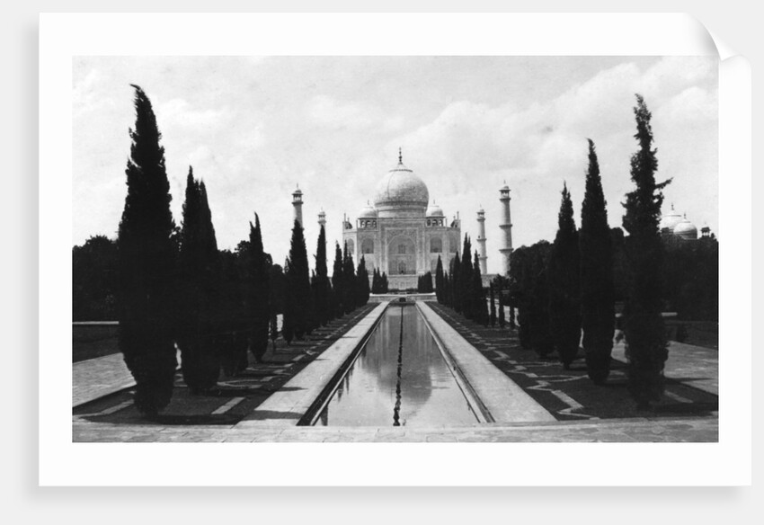 The Taj Mahal, Agra, India by Anonymous