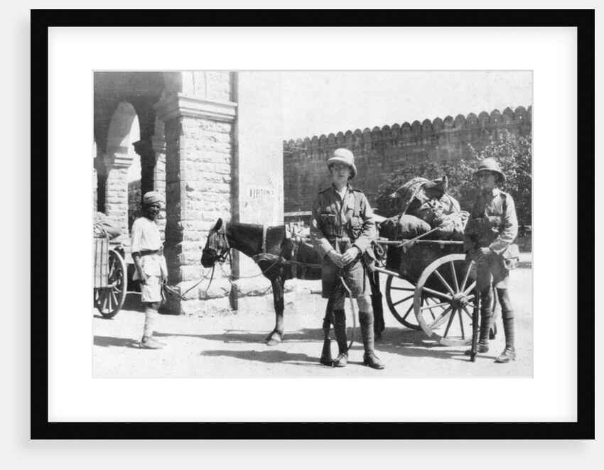 British army transport, Agra, India by Anonymous