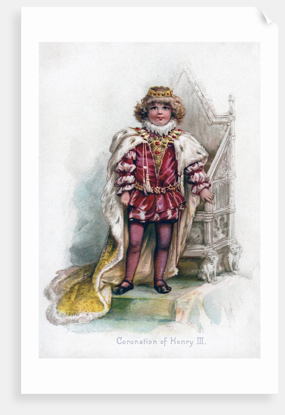 Coronation of Henry III by Frances Brundage