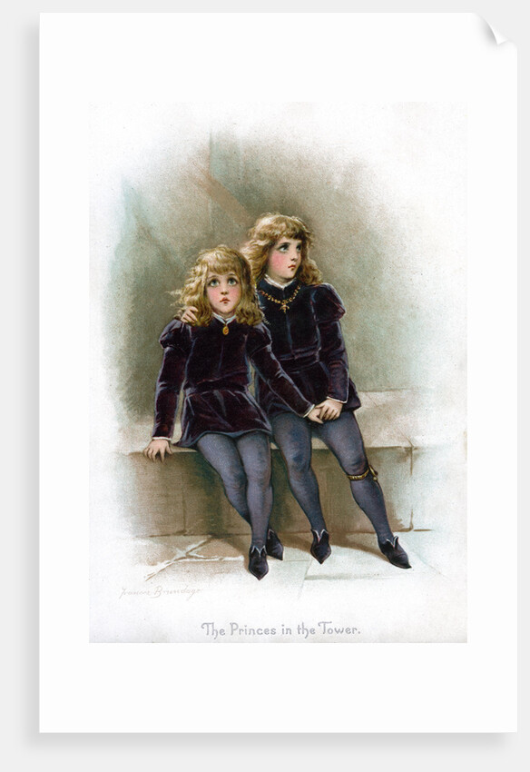 The Princes in the Tower by Frances Brundage