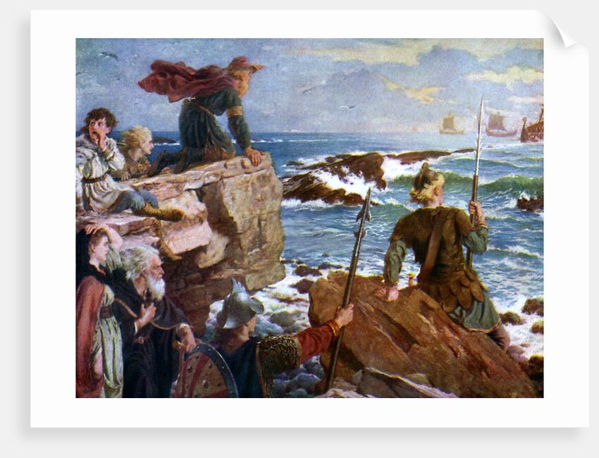 How the Danes came up the Channel a thousand years ago by Anonymous