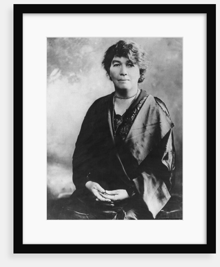Emmeline Pethick-Lawrence (1867-1954), British suffragette by Anonymous