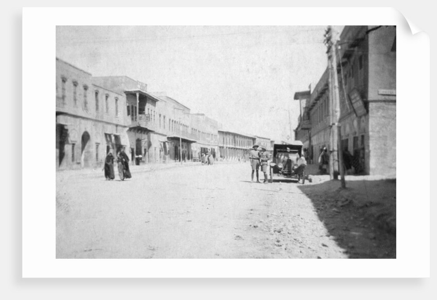 The main street of Mosul, Iraq by Anonymous