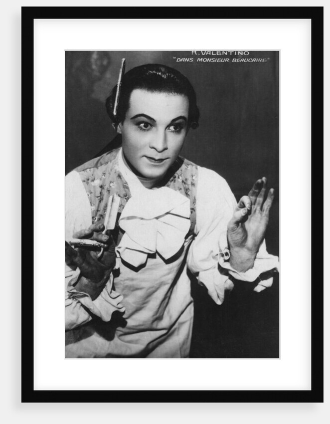 Rudolph Valentino (1895-1926), Italian actor by Anonymous