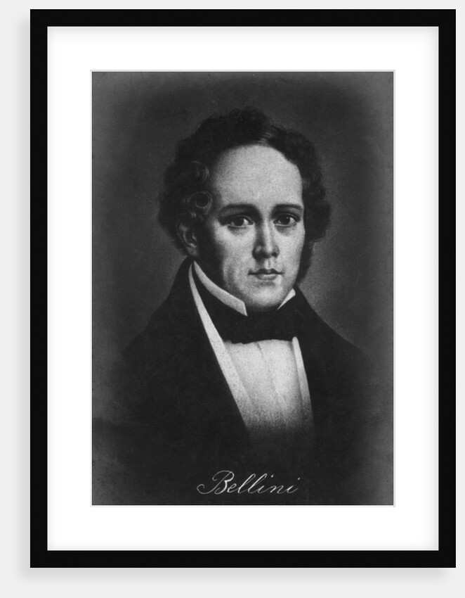 Vincenzo Bellini (1801-1835), Italian composer by Anonymous