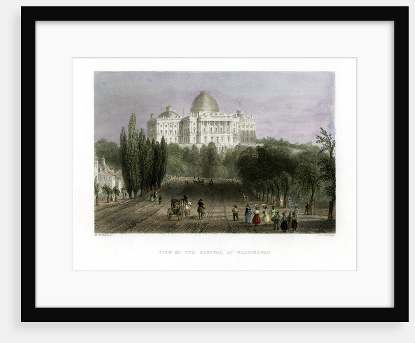 View of the Capitol at Washington, USA by CJ Bentley