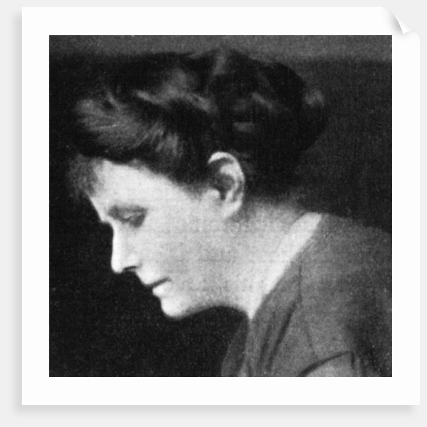 May Sinclair (1862-1946), British writer by Anonymous