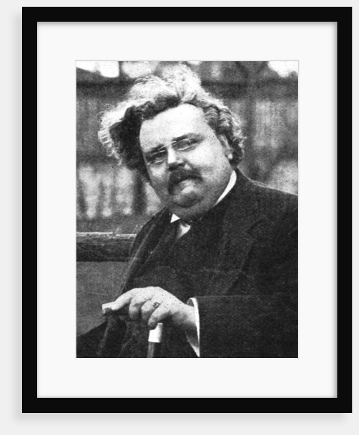 G.K. Chesterton (1874-1936), English writer by Anonymous