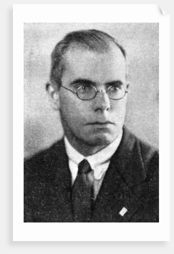 Idrisyn Oliver Evans (1894-1977), Welsh writer by Anonymous