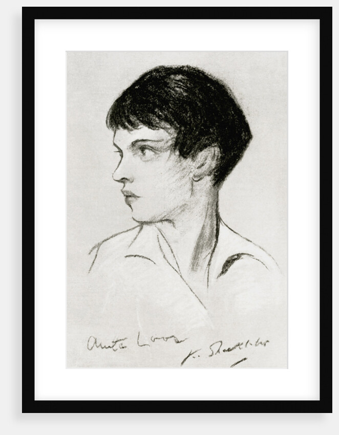 Anita Loos (1888-1981), American screenwriter, playwright and author by Anonymous