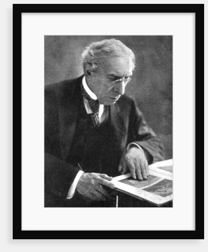 Israel Zangwill (1864-1926), English-born Zionist and writer by Anonymous