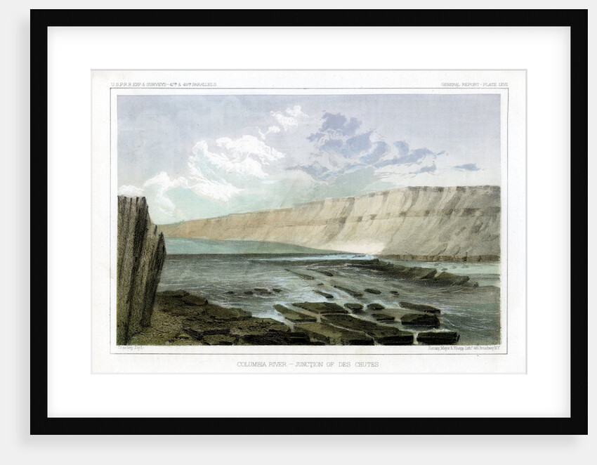 Columbia River, Junction of the Des Chutes by John Mix Stanley