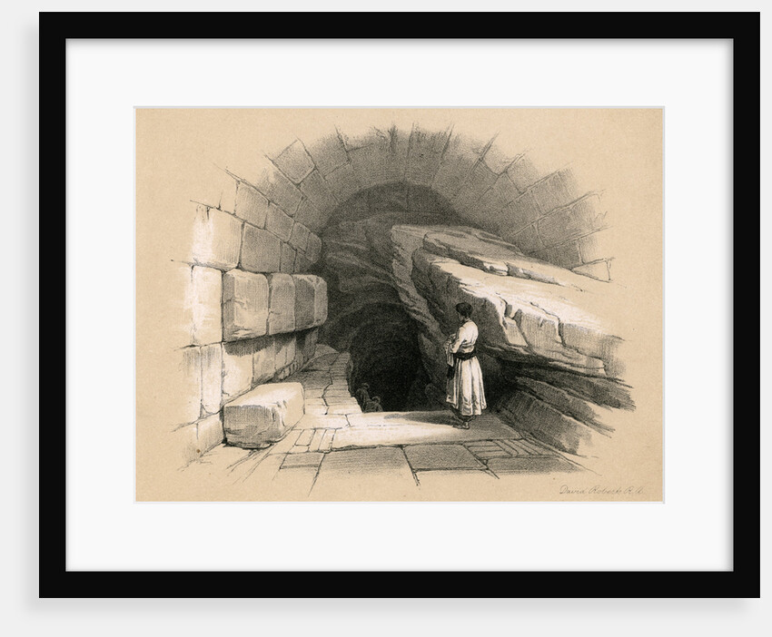 Upper fountain of Siloam by David Roberts
