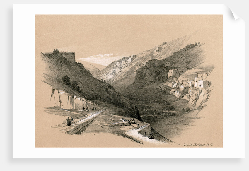 The Lower Pool of Siloam by David Roberts