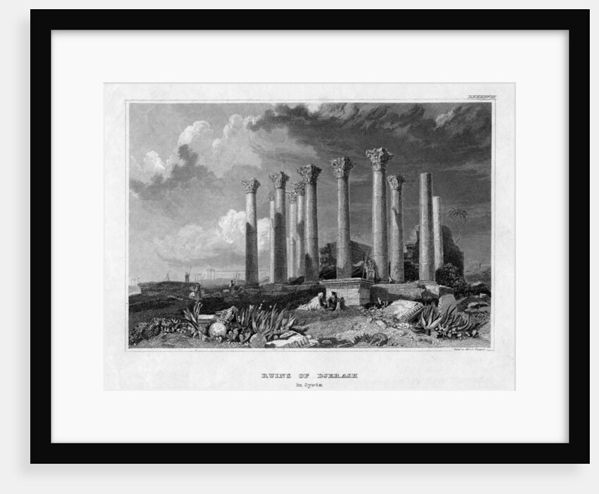 The Ruins of Djerash, Syria by Gest