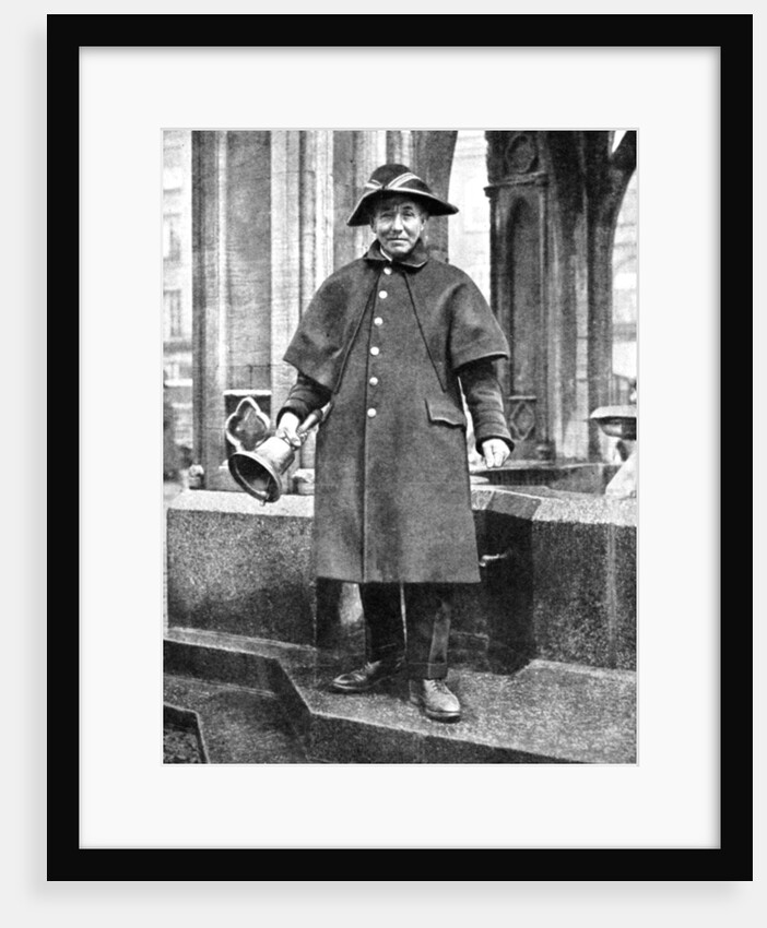 Town crier, Cambridge, England by Donald McLeish
