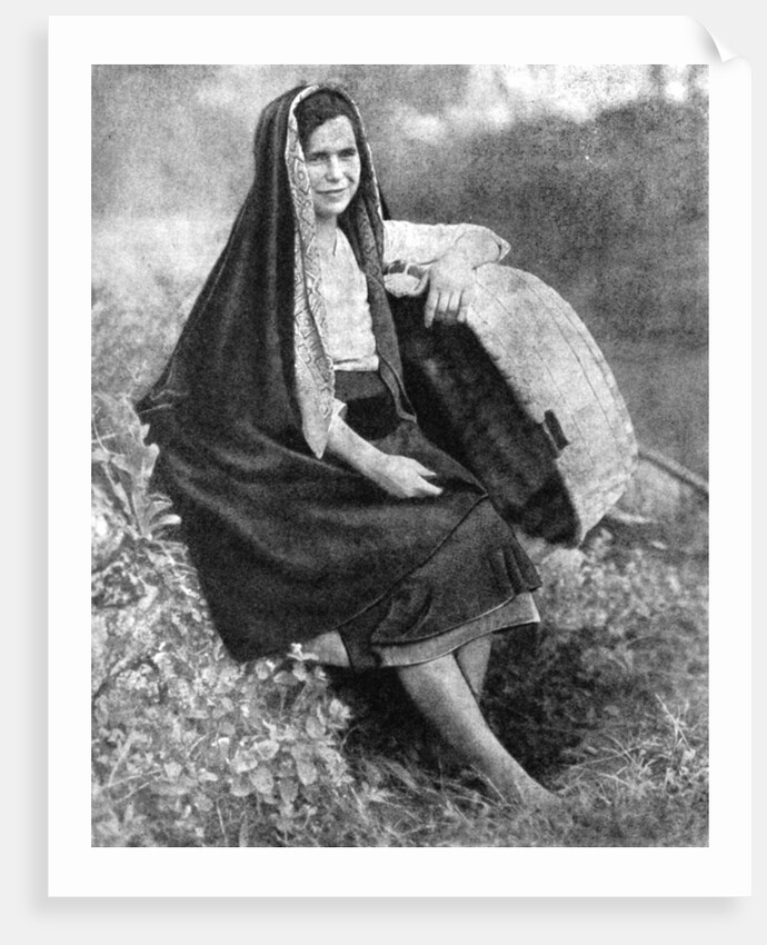 Peasant woman, northern Portugal by O Bobone