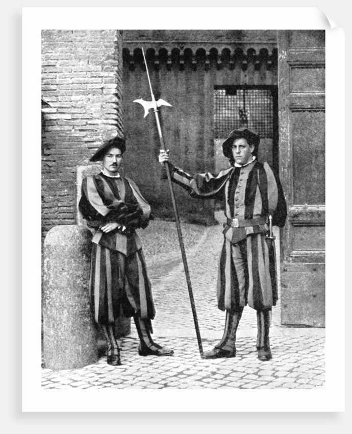Swiss Guards, Vatican City, Rome by Donald McLeish