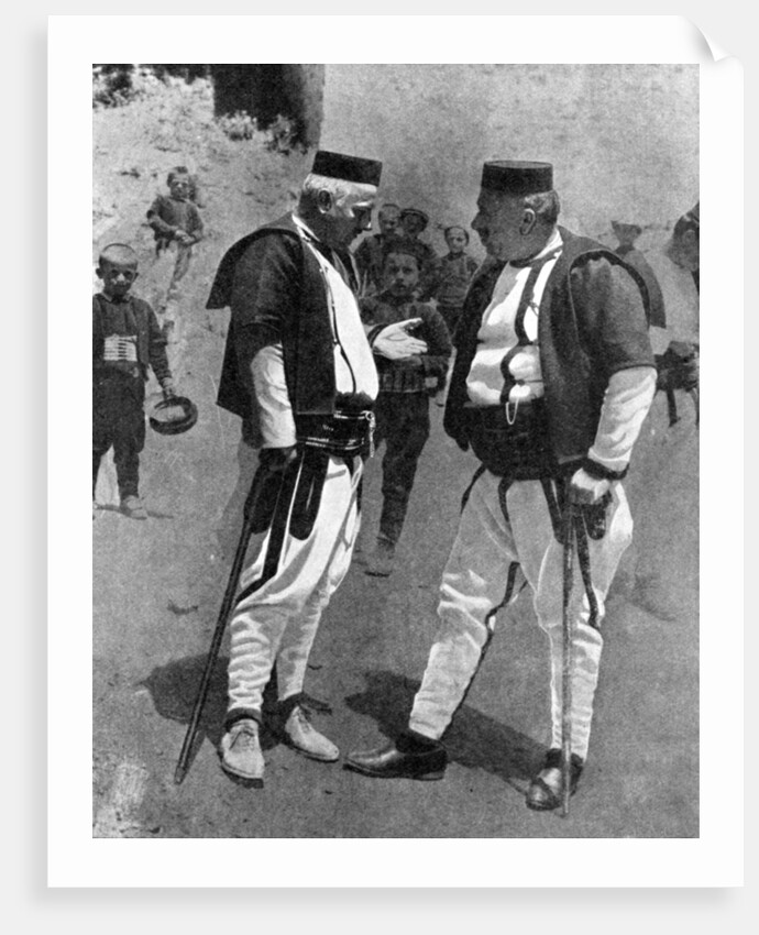 Serbian peasants by Anonymous