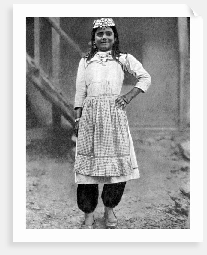 Tartar girl of the Green Peninsula, Crimea by Anonymous