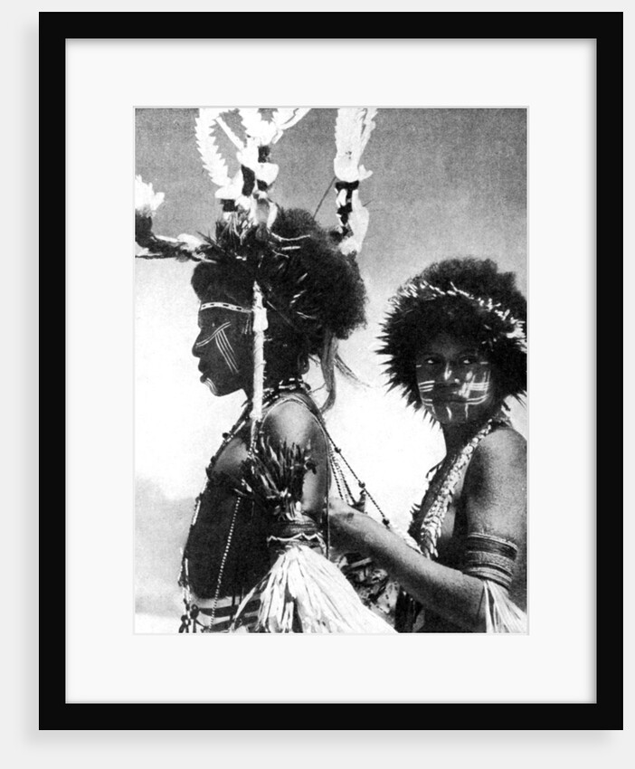 Painted warriors, Papua, New Guinea by Sport & General