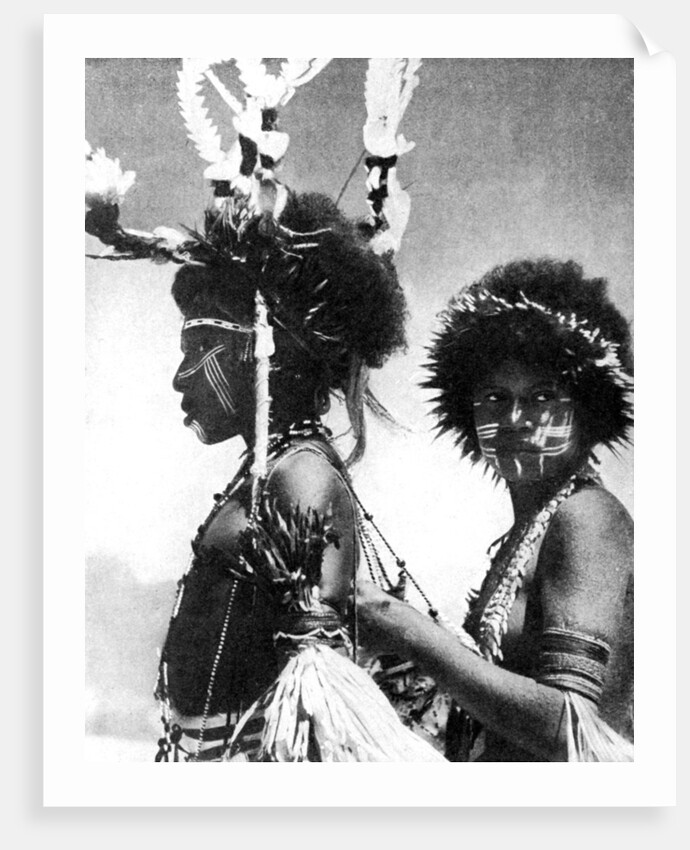 Painted warriors, Papua, New Guinea by Sport & General