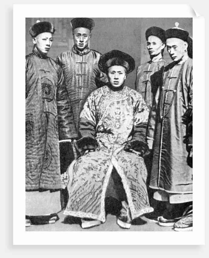 A portrait of mandarins, China by Fox Photos