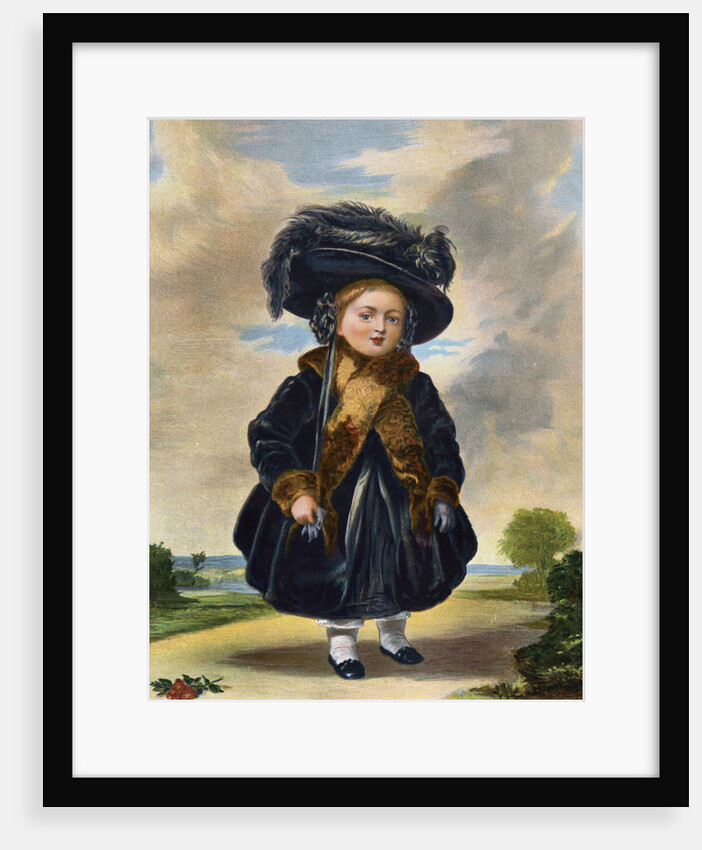 Queen Victoria (1819-1901) aged four years old by Eyre & Spottiswoode