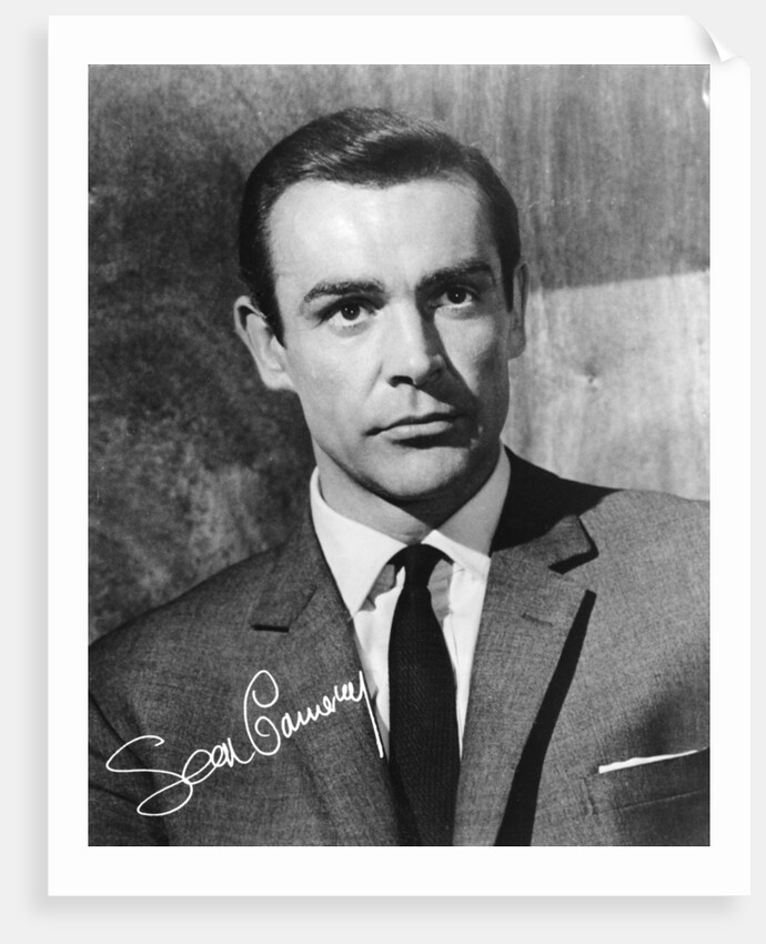 Sean Connery (b1930), Scottish actor by Anonymous