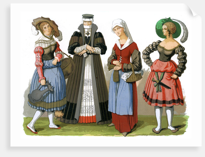 Swiss costumes by Edward May