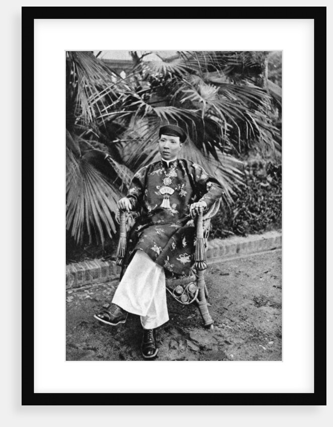 Emperor Khai Dinh (1885-1925), 12th Emperor of the Nguyen Dynasty, Annam, Vietnam by Anonymous