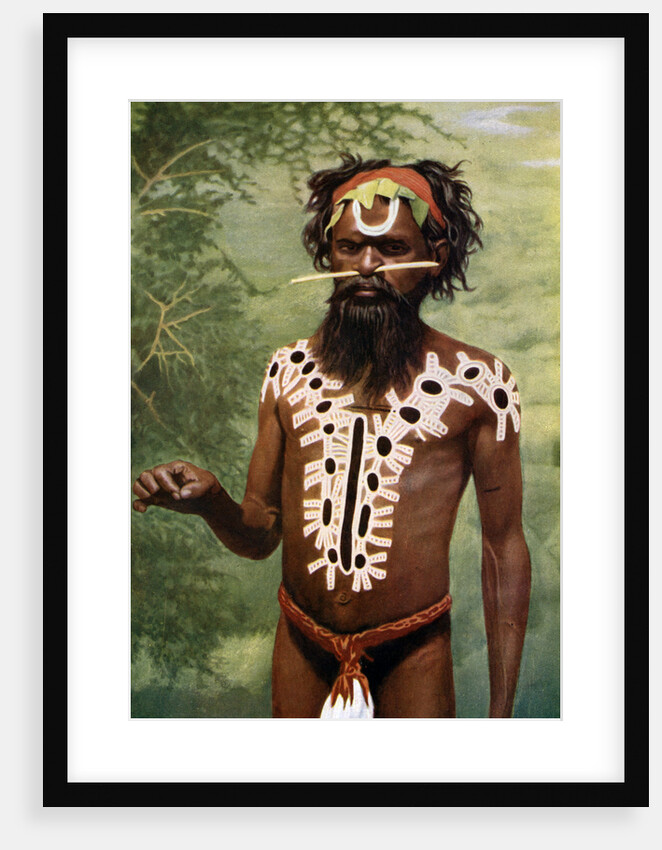 Medicine man, Australia by Spencer and Gillen
