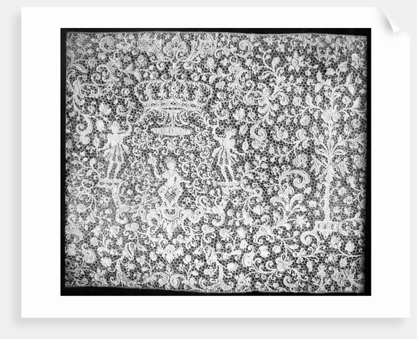 Raised Venetian or rose point lace by Bemrose