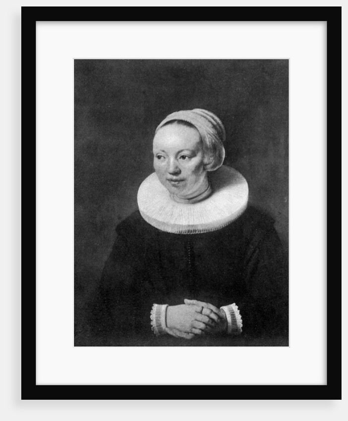 The wife of Nicolas Berghem by Anonymous