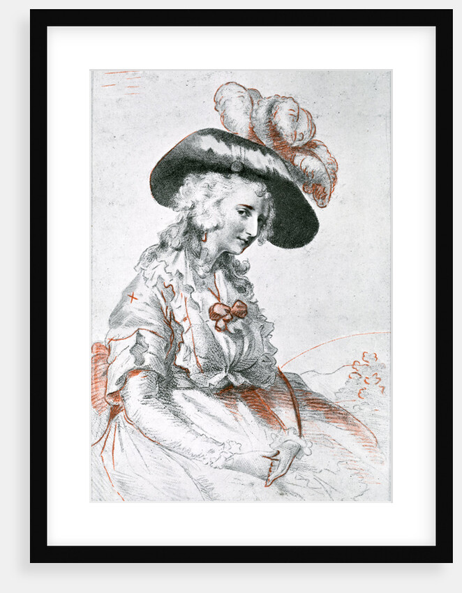 Portrait of a lady by William Lane
