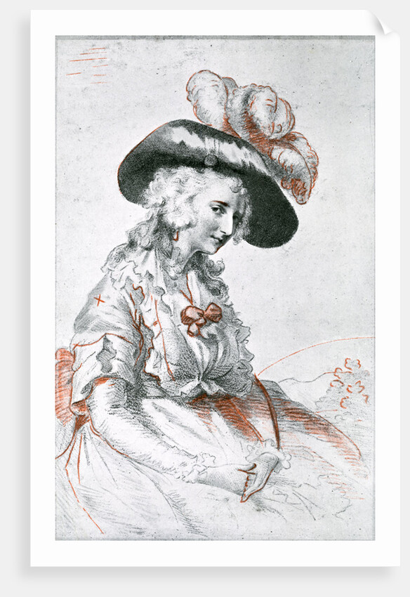 Portrait of a lady by William Lane