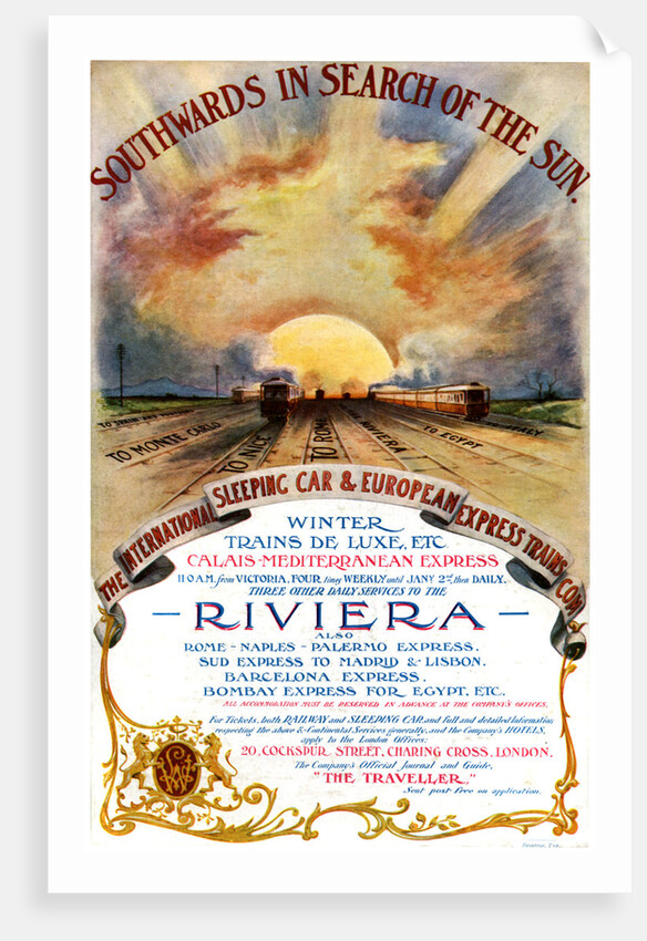 Southwards in Search of the Sun by Bemrose